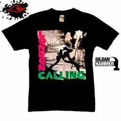 Gildan - Hammer The Clash - London Calling - Band T-Shirt