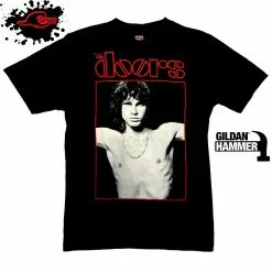 Gildan - Premium The Doors - Portrait - Band T-Shirt