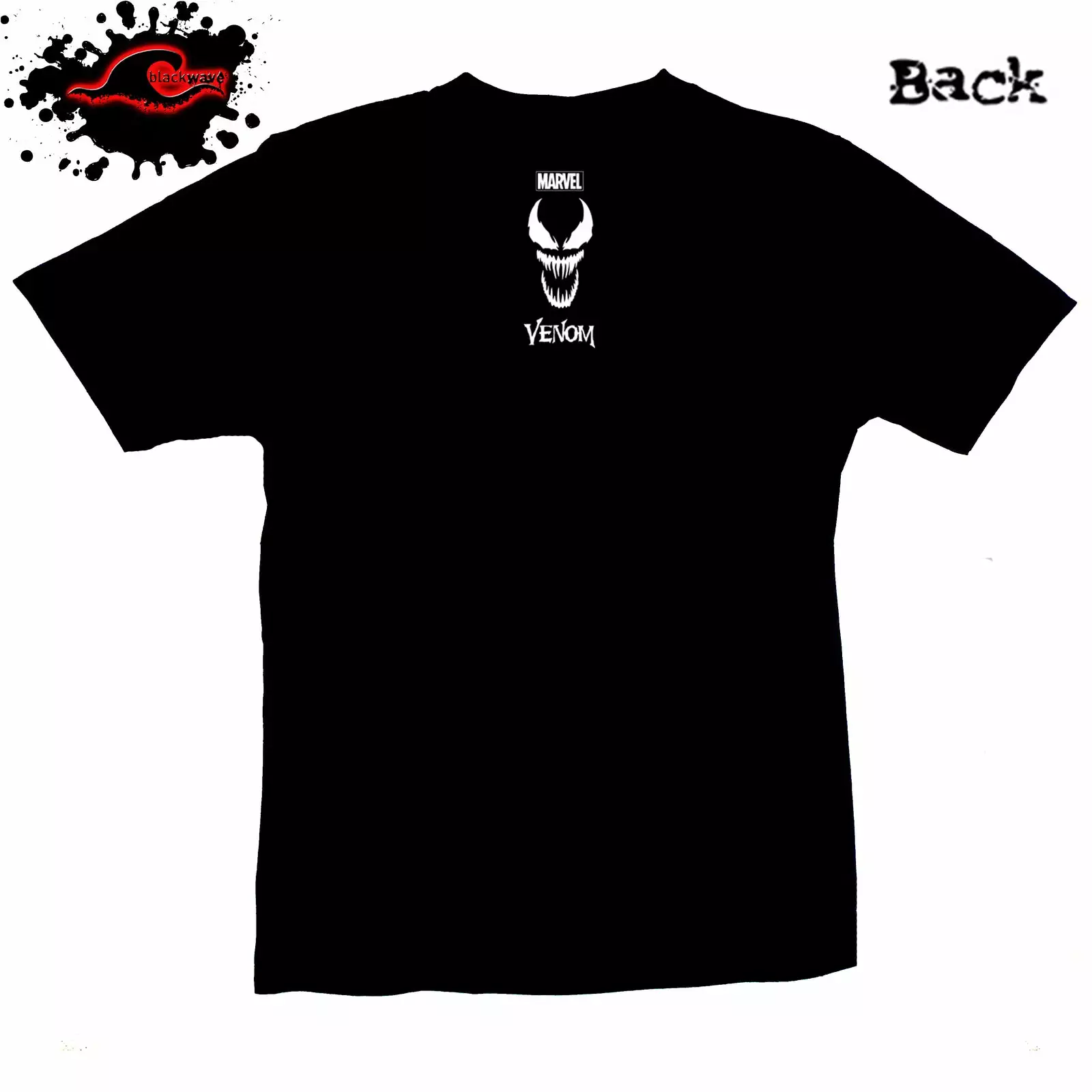 Gildan - Premium Venom - Vintage Logo - Anti-hero Or Superhero Marvel T-Shirt - Image 2