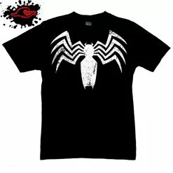 Gildan - Premium Venom - Vintage Logo - Anti-hero Or Superhero Marvel T-Shirt