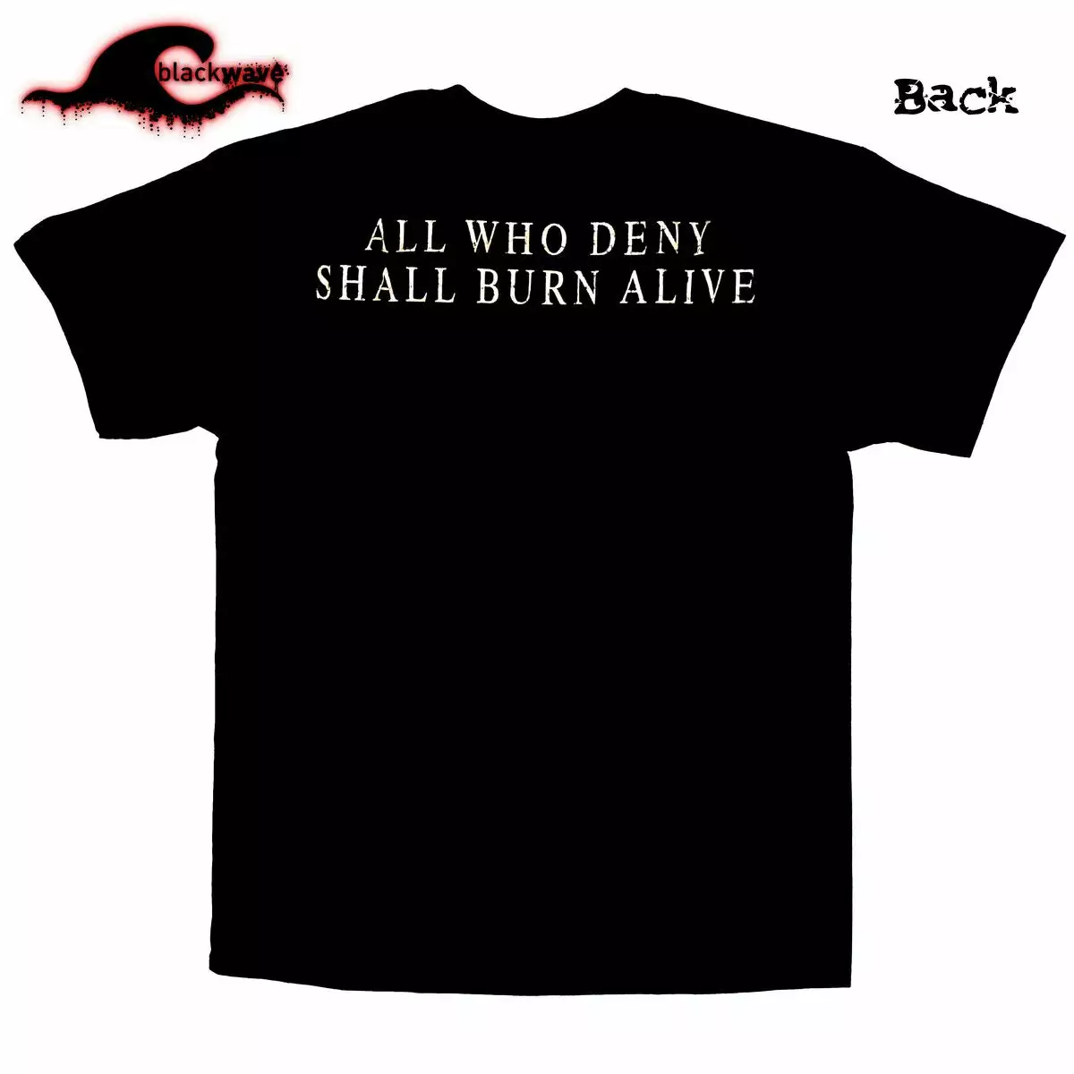 Negative Clothing White Chapel - This Is Exile - Official Band T-Shirt - Image 2