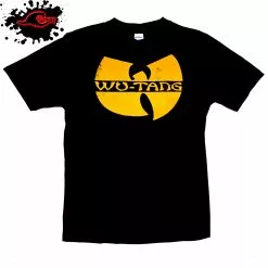 Gildan - Premium Wu Tang Clan - Vintaged Classic Logo (Restocked) - Frayed-Cut Modified Singlet